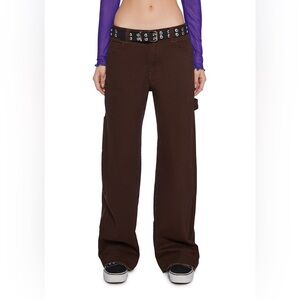 Delia’s SO MISUNDERSTOOD TWILL CARPENTER PANTS
